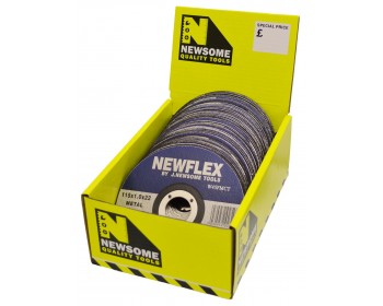 Box of 1mm x 115mm Slim Flat Metal Cutting Discs